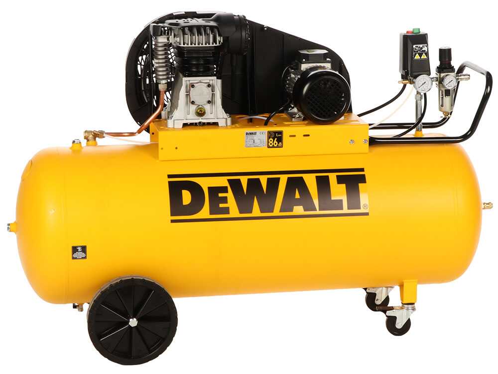 DeWalt DXCMB3T200HE - Dreiphasiger elektrischer Riemenkompressor - Motor 3 PS – 200 lt – Bild 3