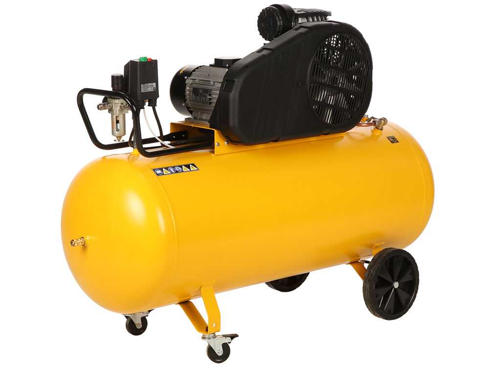 DeWalt DXCMB4T270HE – Elektrischer Dreiphasen-Riemenkompressor – 4-PS-Motor – 270 l – Bild 3