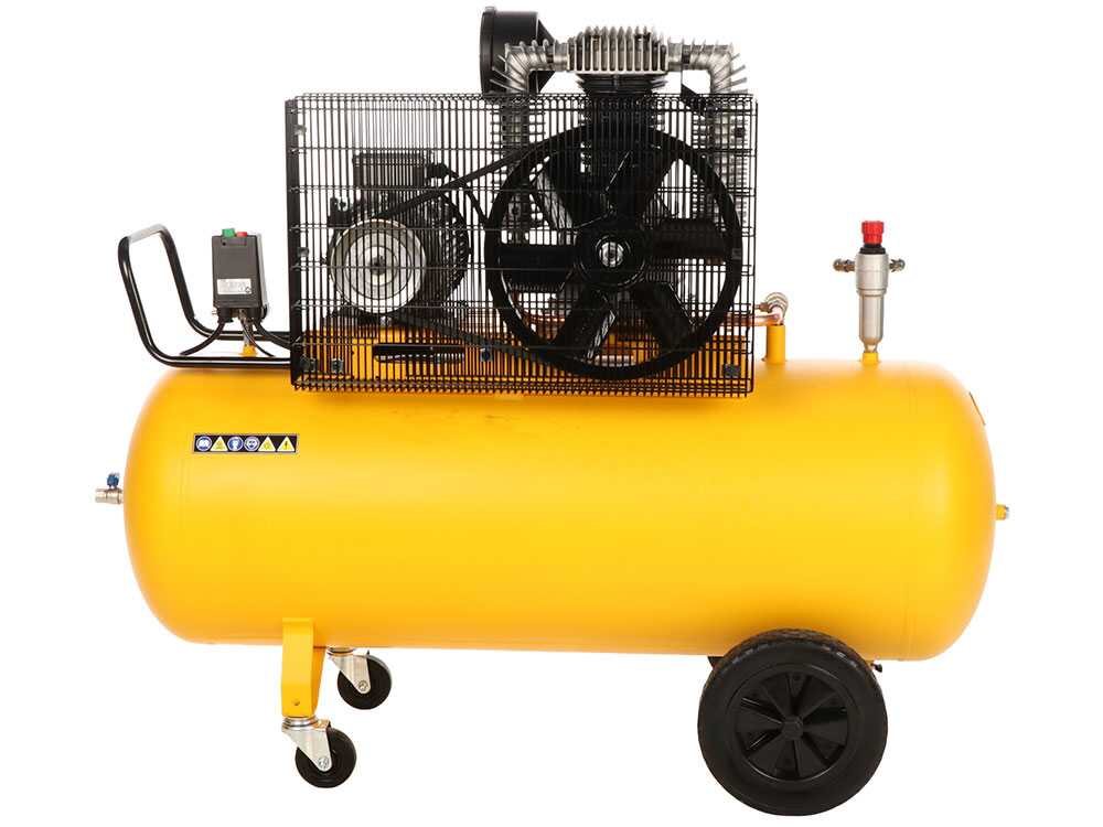 DeWalt DXCMB75T270HCE - Dreiphasiger elektrischer Luftkompressor mit Riemenantrieb - Motor 7,5 PS – 270 l – Bild 4
