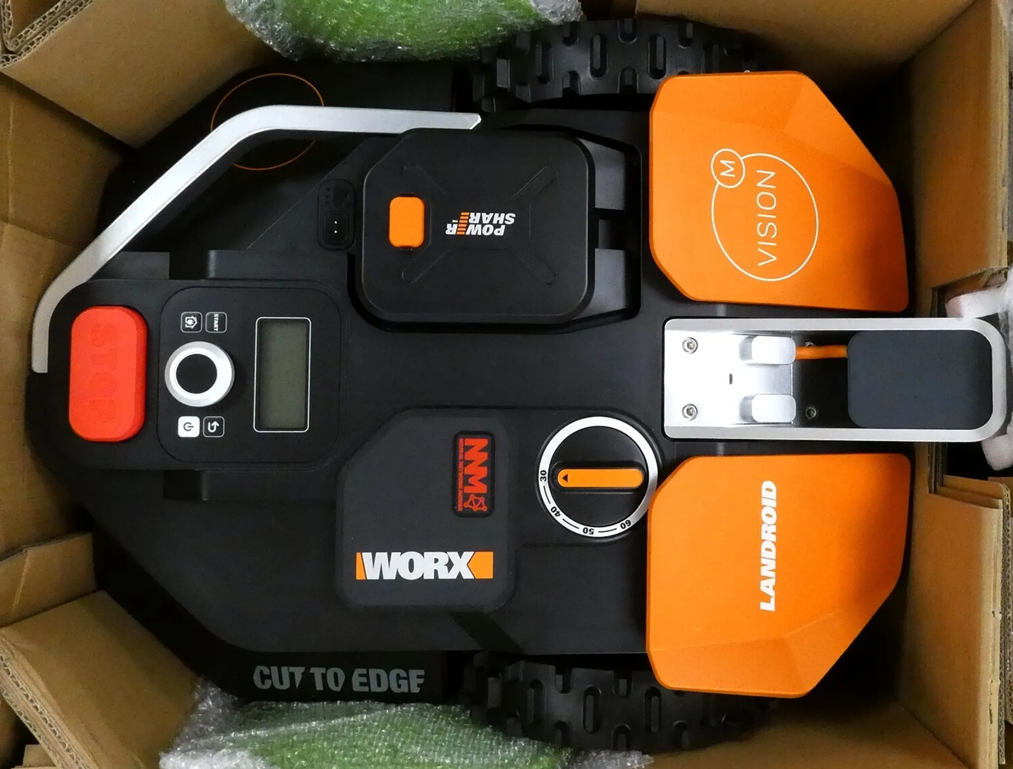 Worx Akku Mähroboter 20 V Landroid Vision M600 18cm/600m² Mit App Trimmer Roboter – Bild 3