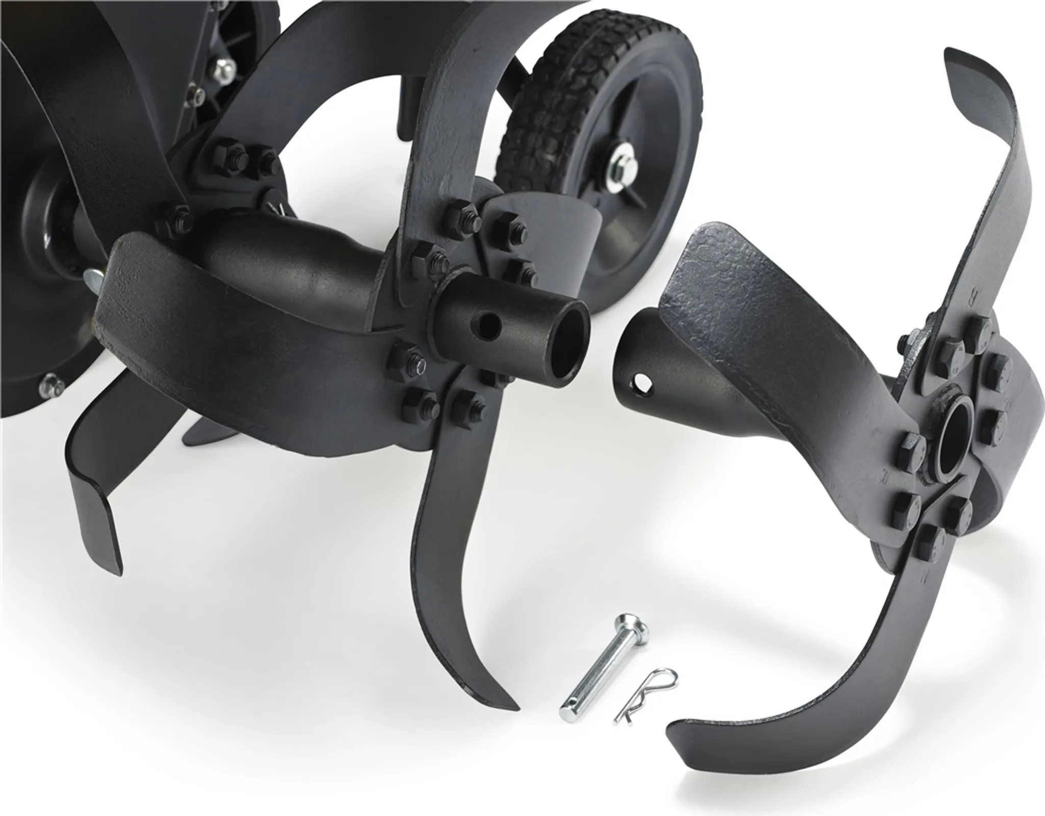 TEXAS Profi Gartenfräse Motorhacke Bodenhacke Bodenfräse Rasenfräse Pflug Benzin mit Antrieb Lilli 534TG Dual-Shaft | 36-57-85cm | 208cm³ | 4 Takt – Bild 4