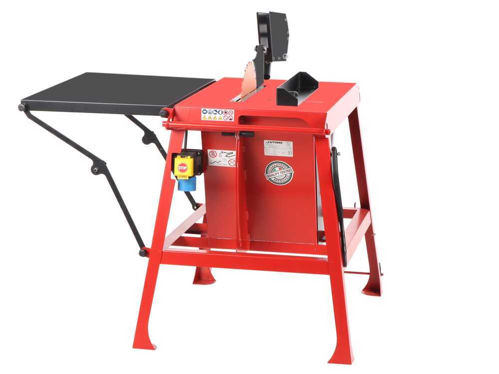 Docma Cutmac BSF315 - Sägebank mit Arbeitsfläche - Stammsäge - 230V – Bild 4