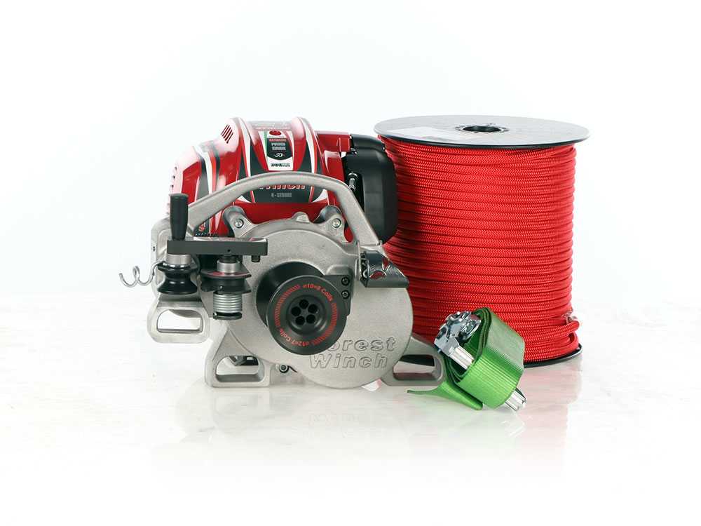 Docma VF900-4 Nippon - Forstseilwinde mit Hondamotor GX50 - Komplett-Kit – Bild 3