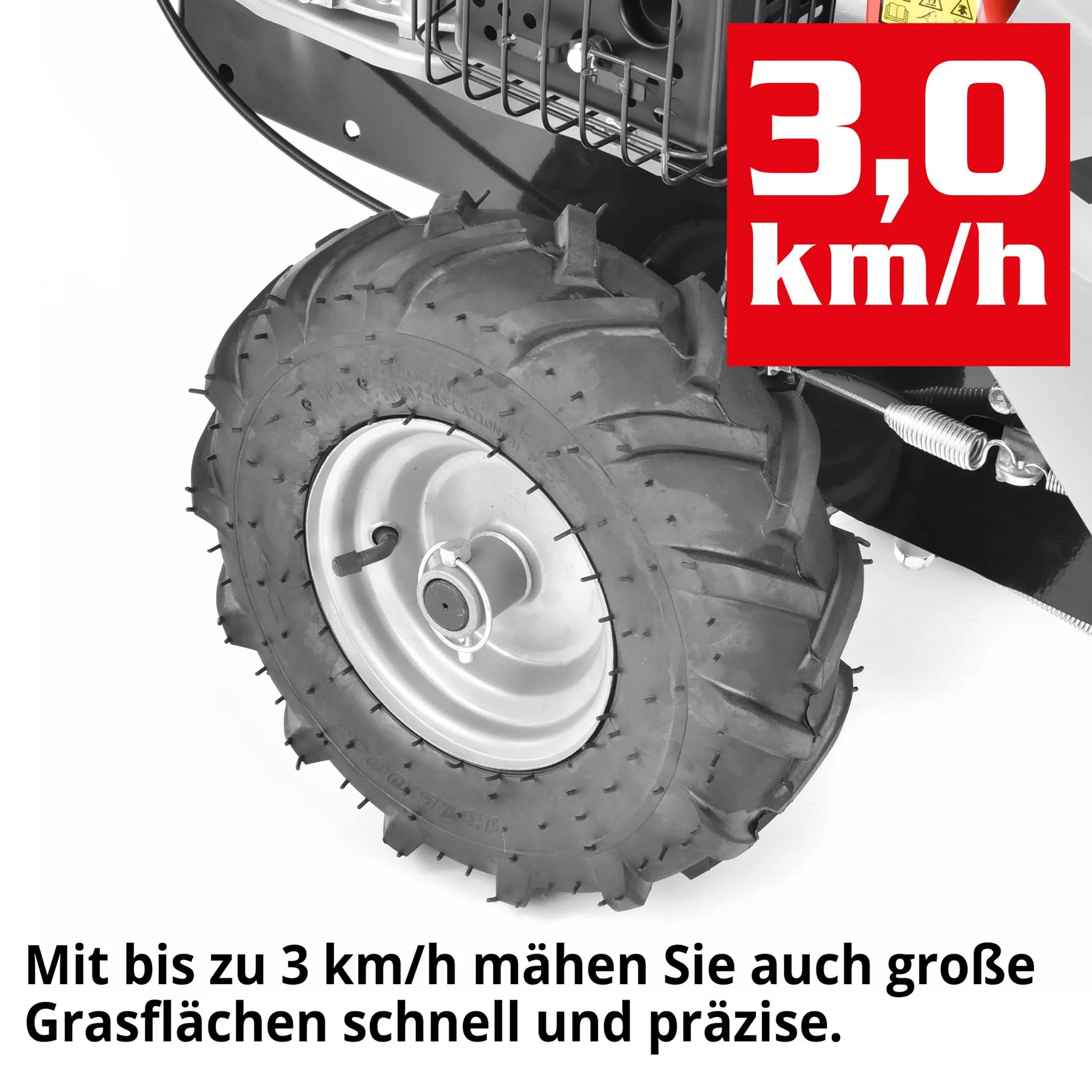 HECHT 587 Balkenmäher | mit Antrieb | 87 cm Schnittbreite | 4,9 PS | 196 cm³ | Stufenlose Schnitthöhenverstellung – Bild 3