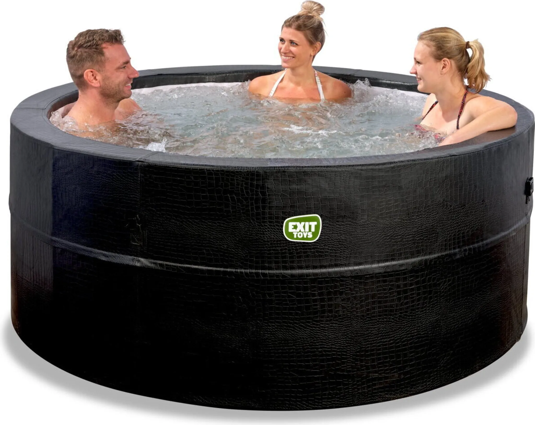 EXIT Leather Premium Whirlpool (4 Personen) - schwarz – Bild 7