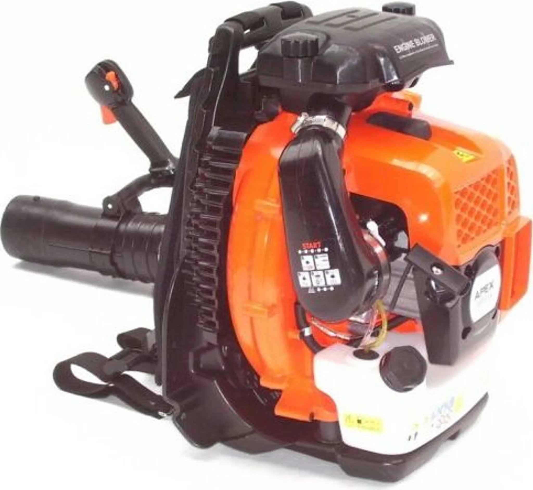 XXL Benzin Rückenlaubbläser Laubbläser 75ccm Rücken Laubgebläse 56116 Bläser – Bild 10