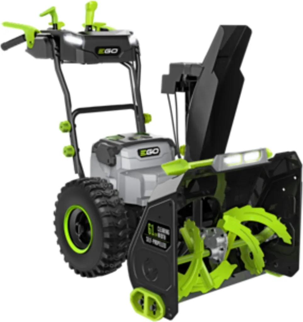 EGO SNT2400E 61 cm zweistufiges Schneefräsen Kit inklusive 2x 7,5Ah Akku & 2x Schnellladegerät – Bild 3