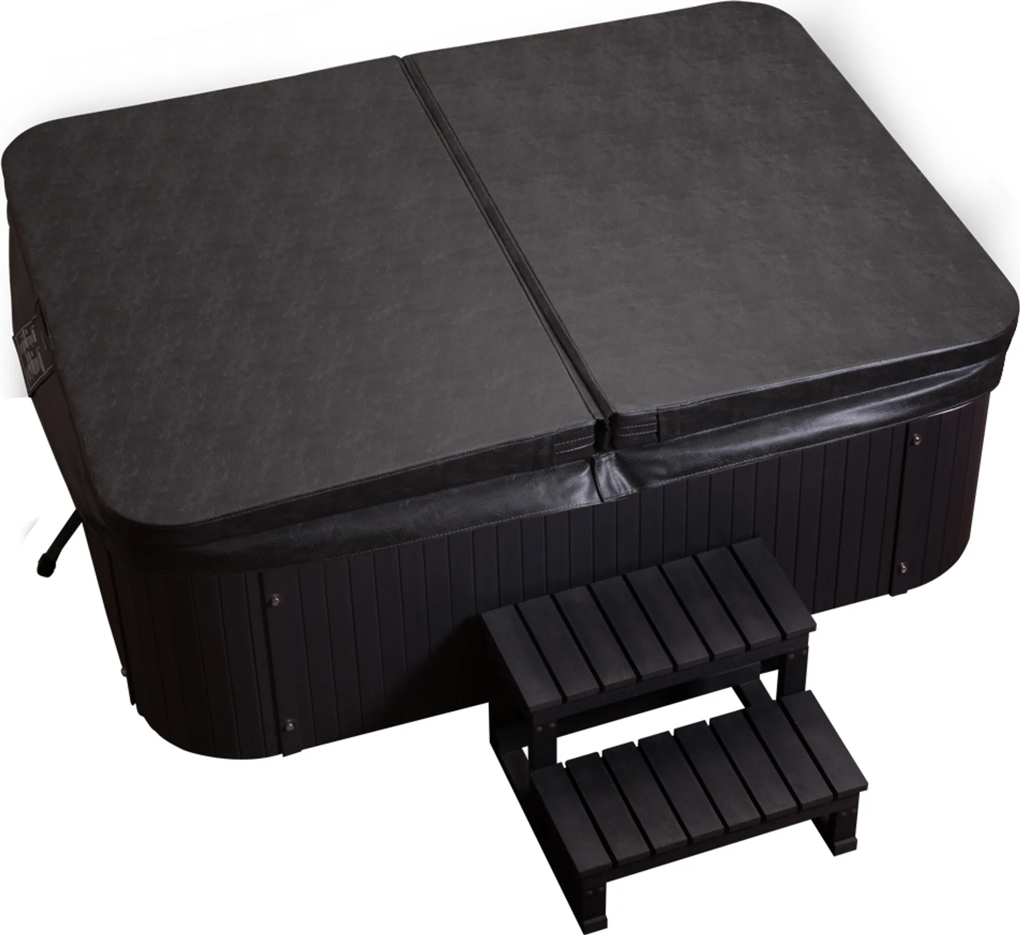 TroniTechnik® Outdoor Whirlpool LEVANZO inkl. Heizung, Hydromassage, Sanitäracryl und Farblicht, 190x135cm 450 Liter – Bild 9