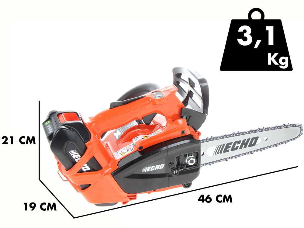 Echo DCS-2500T - Akku-Motorsäge - OHNE AKKU UND LADEGERÄT