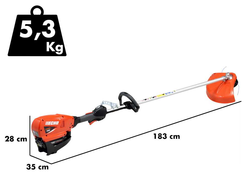 Echo DSRM-300 - Akku-Motorsense - 56V - OHNE AKKU UND LADEGERÄT
