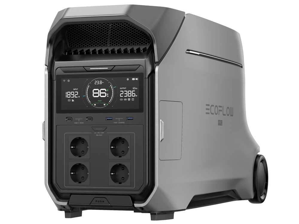 EcoFlow Delta Pro 3 - Powerstation - 4000W - 4096 Wh/51.2V