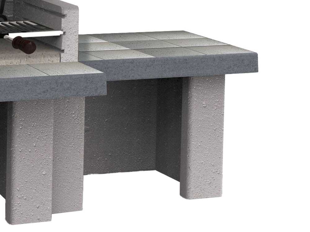 Edilmark Barbecue 200 - Grillkamin für Holz und Holzkohle – Bild 3