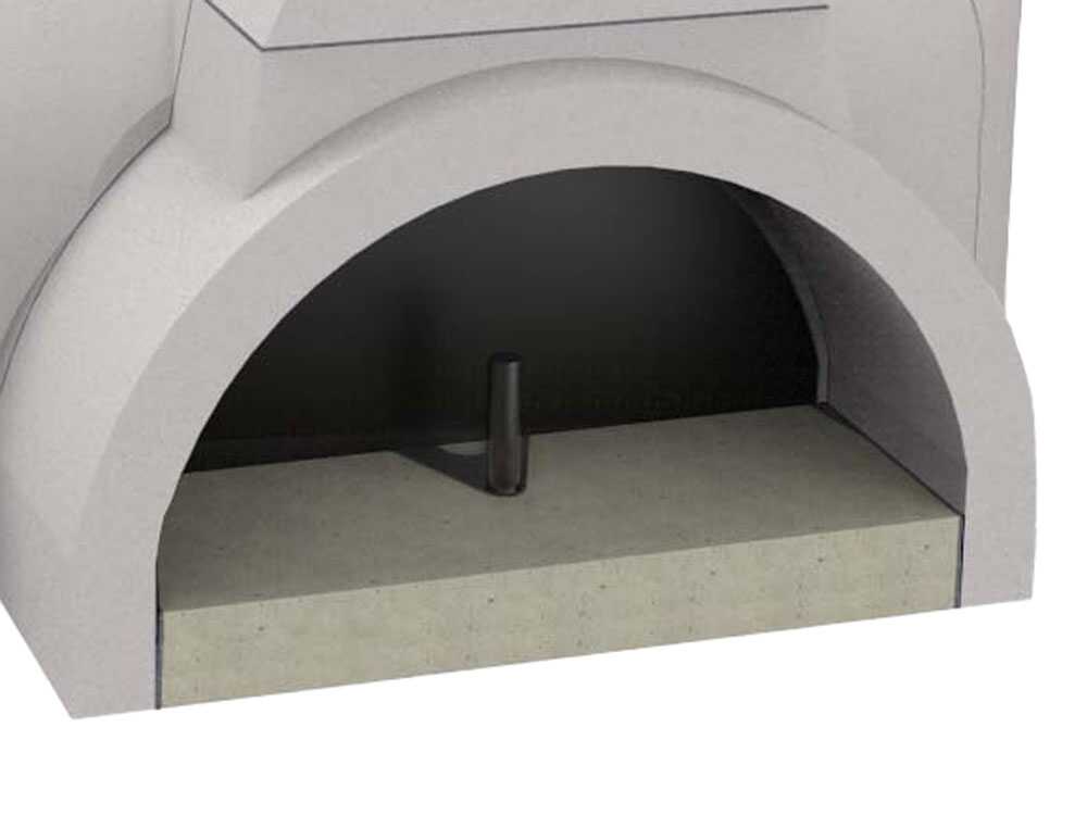 Edilmark FP 140N - Pizzaofen - Feuerrost 80mm - Backkapazität 10 pizzen – Bild 3