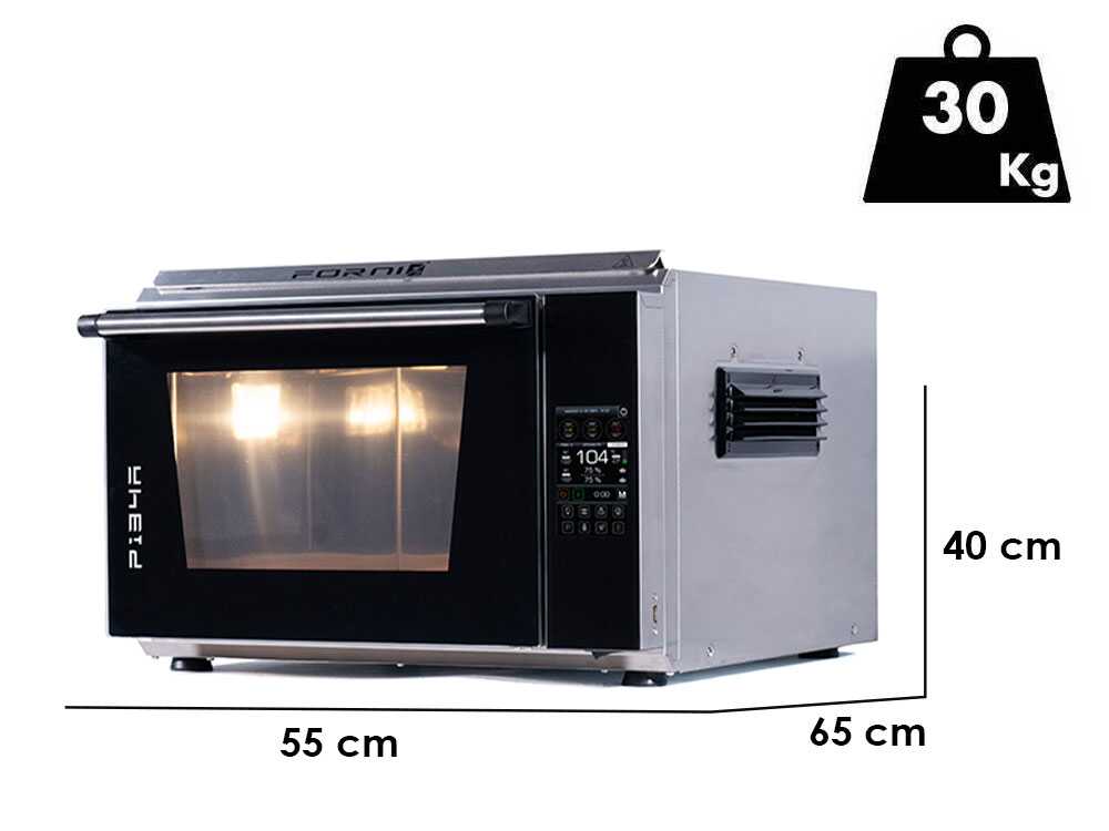 Effeuno Easy Pizza Evolution P134A - Pizzaofen - 2800 W