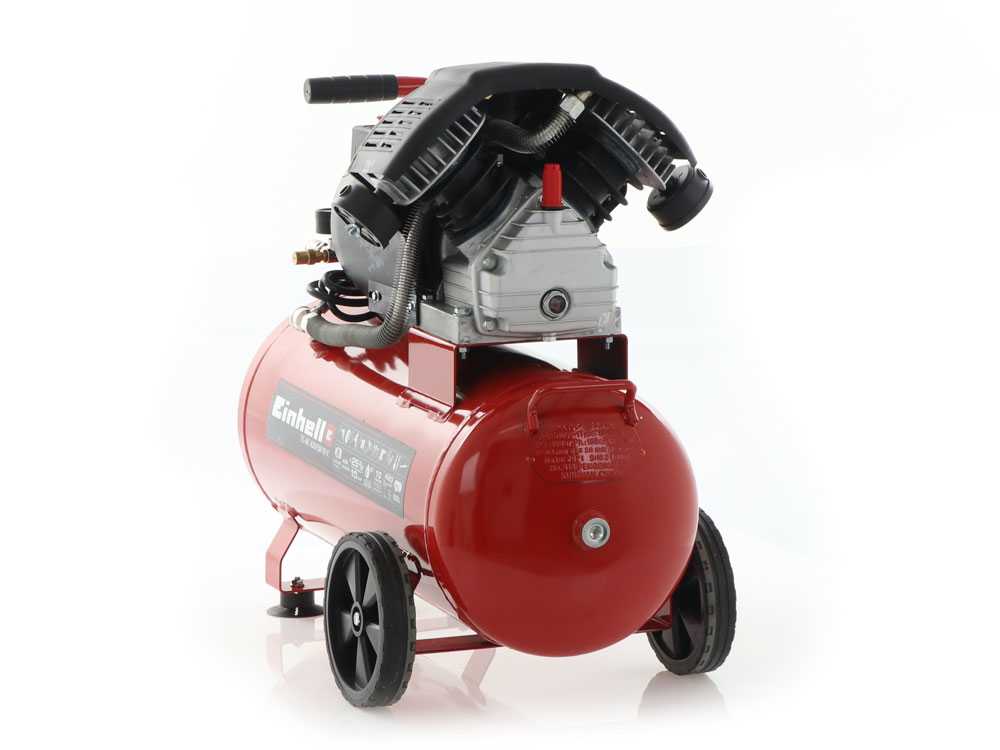 Einhell TC-AC 420/50/10 - Elektrischer Kompressor mit Rädern - Motor 3 PS - Kesselinhalt 50 l – Bild 4