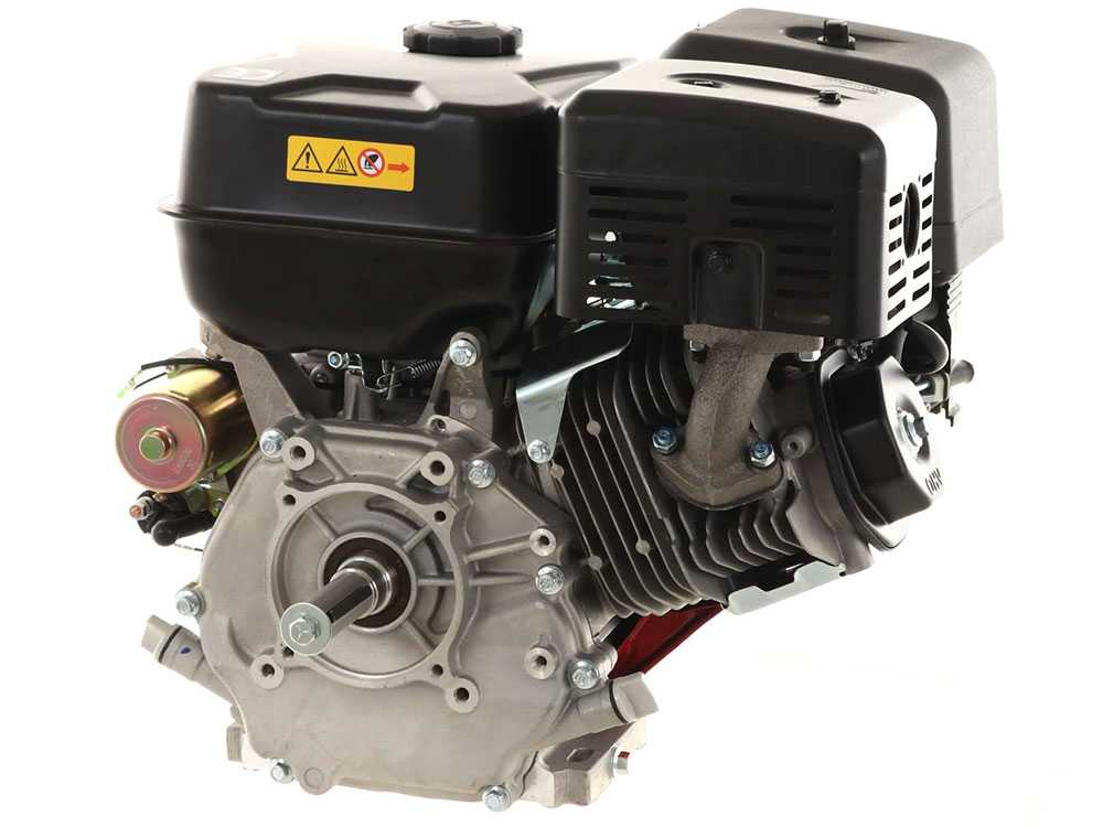 Einzylinder-4-Takt-Benzinmotor GeoTech-Pro 420 ccm mit horizontaler Antriebswelle - E-Starter – Bild 3