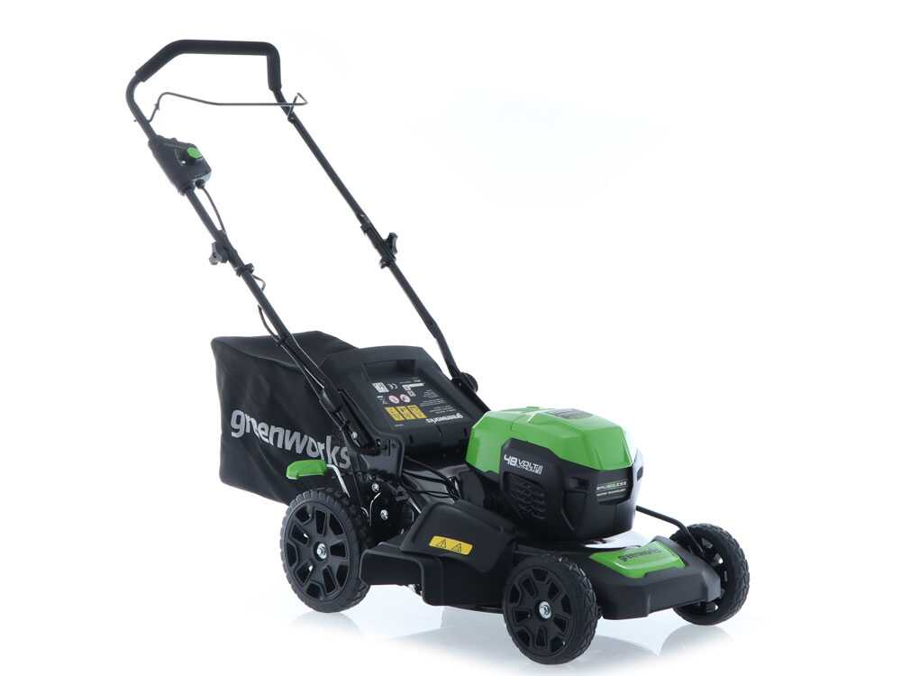 Elektrischer Akku-Rasenmäher Greenworks GD48LM46 48V - 46 cm - Akku 4Ah – Bild 3