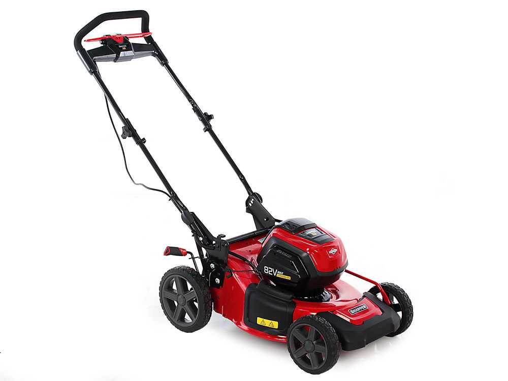 Elektrischer Rasenmäher Snapper ESXD19PWM82K, 46 cm - zum Schieben - 4 in 1