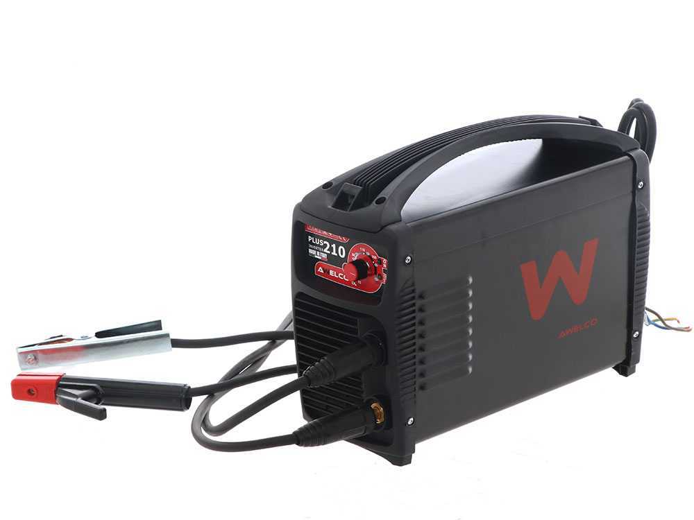 Elektrode Inverter Schweißgerät mit Gleichstrom MMA Awelco Plus 210 - 200A - 230V – Bild 3