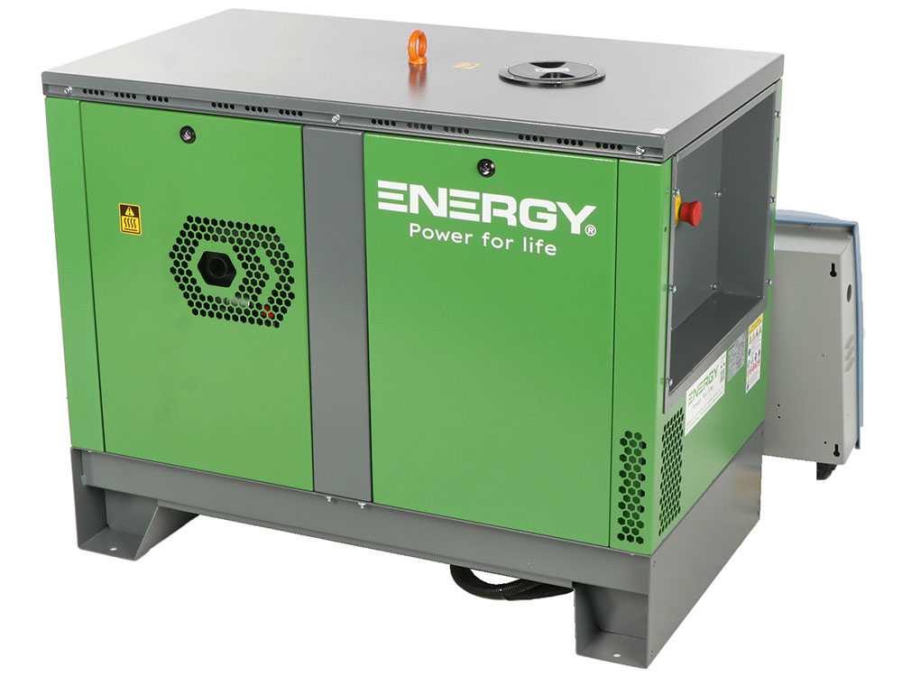 Energy EY-12.5TDE-SA AVR - Schallgedämpfter Dieselstromerzeuger mit AVR - 9 kW - Dauerleistung 8 kW Dreiphasig + ATS – Bild 3