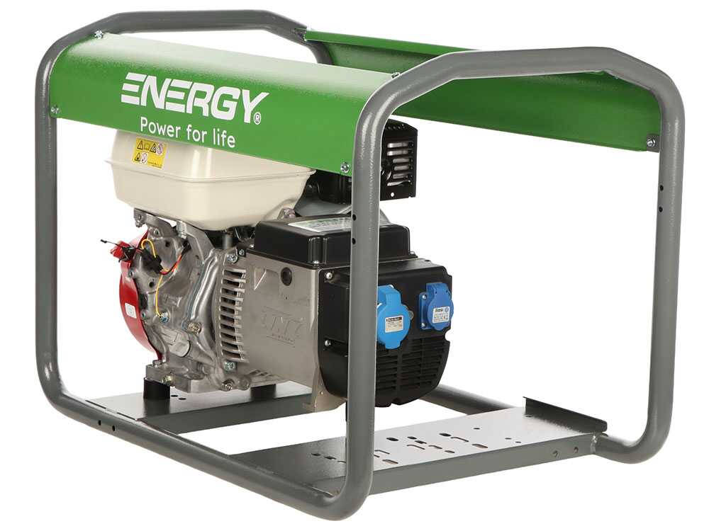 Energy EY-5,5MB AVR - Benzin-Stromgenerator 4,4 kW - Dauerleistung 3,9 Einphasig – Bild 4