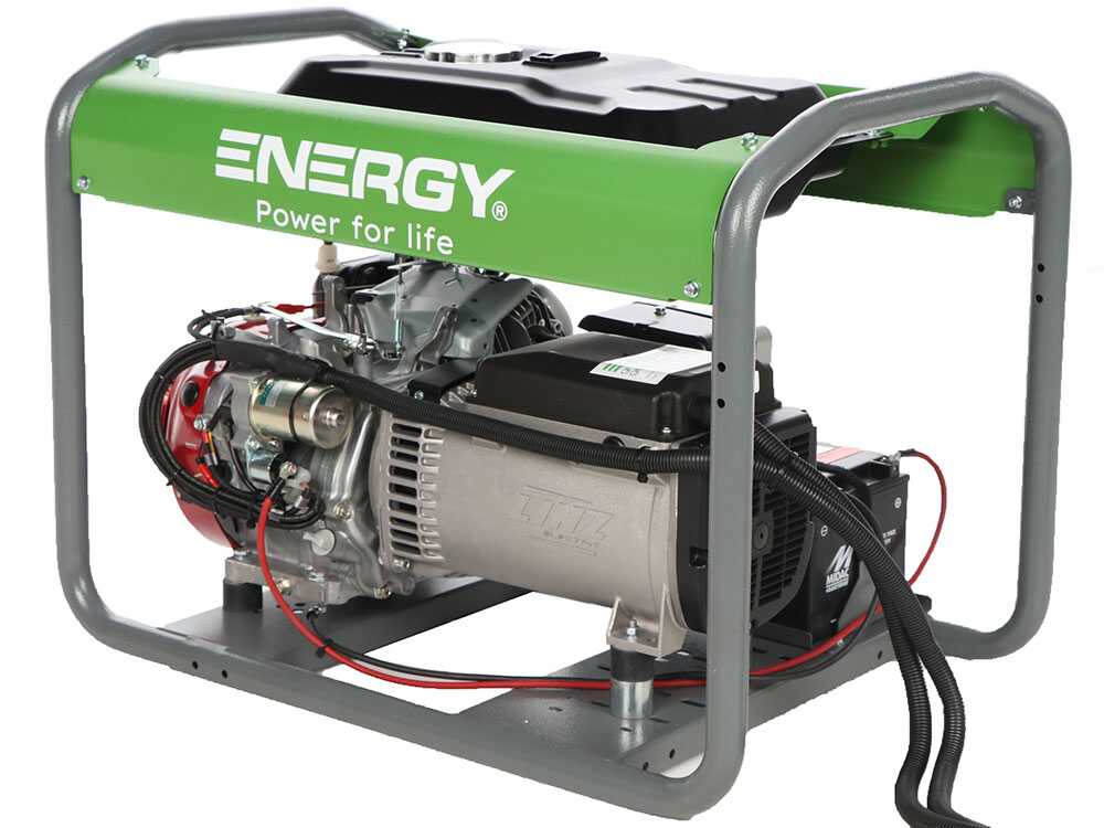 Energy EY-7MBE-A - Benzin-Stromgenerator - 6 kW - Dauerbetrieb 5,4 kW Dreiphasig + ATS – Bild 3