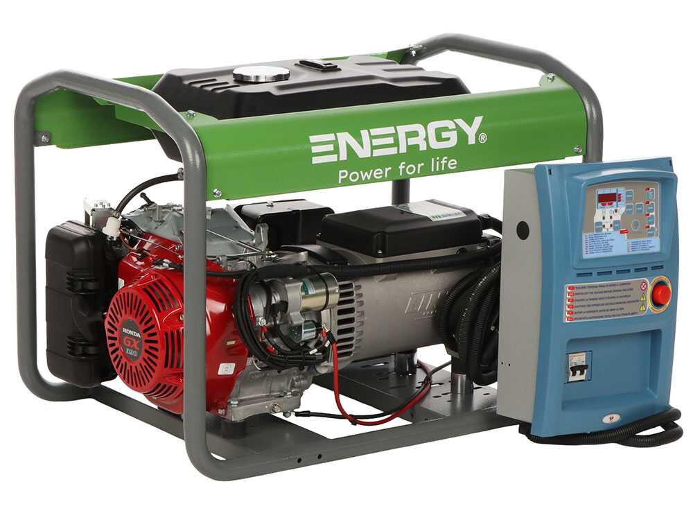 Energy EY-7MBE-A - Benzin-Stromgenerator - 6 kW - Dauerleistung 5,4 kW Einphasig + ATS – Bild 4