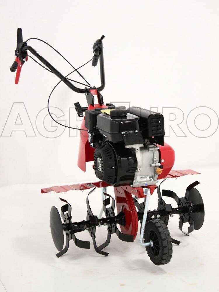 Eurosystems Euro5 EVO Motorhacke / Gartenfräse - Loncin TM 60 OHV Benzinmotor, 1+1 Gänge – Bild 4