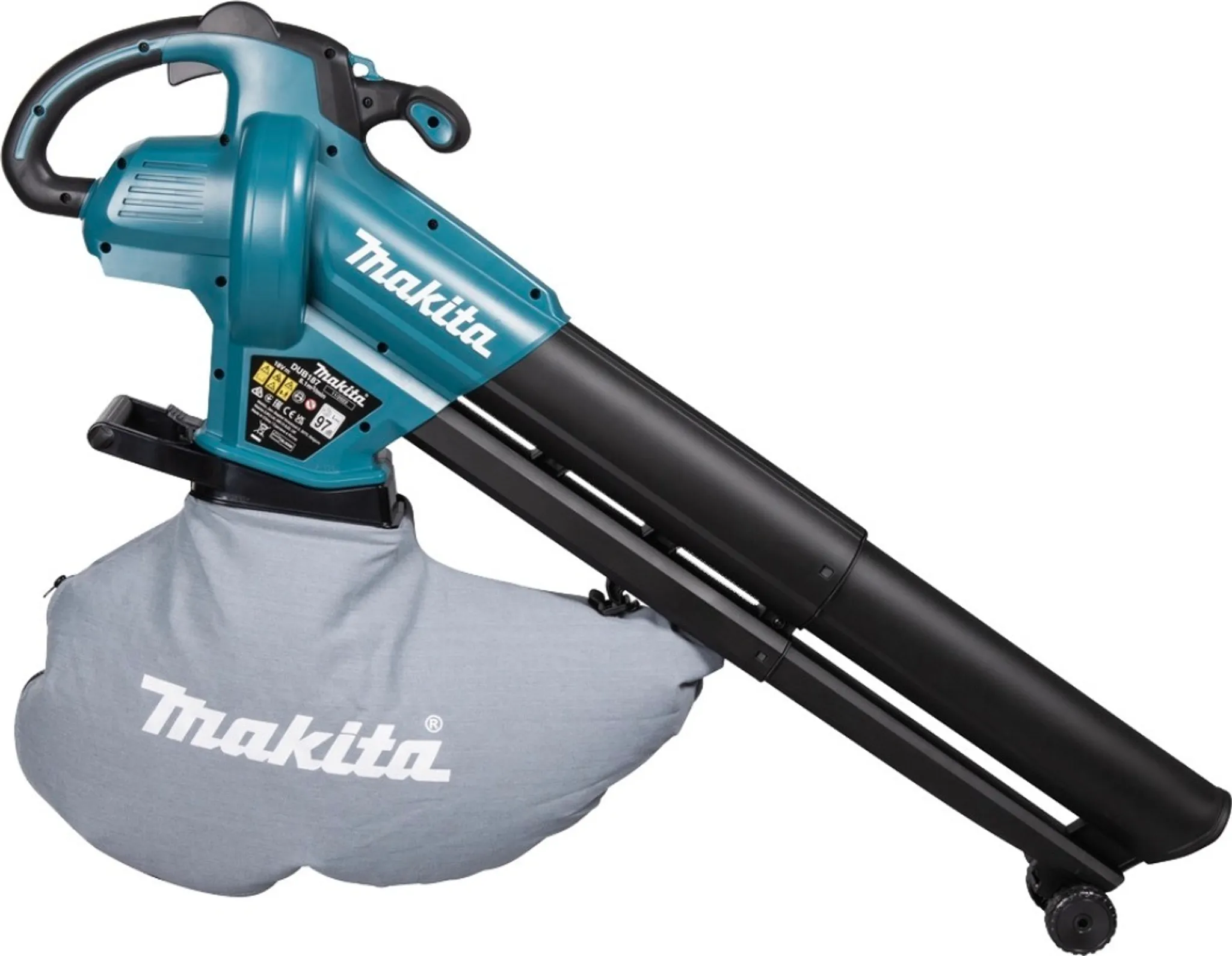 Makita DUB 187 T Akku Laubbläser und Laubsauger 18 V Brushless + 1x Akku 5,0 Ah - ohne Ladegerät – Bild 5