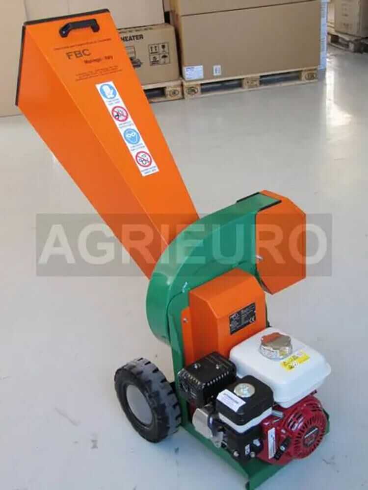 FBC BIO.S2.55H - Benzin Häcksler - Motor Honda GX 160 – Bild 3