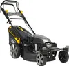 TEXAS Profi Rasenmäher Benzin mit Antrieb Radantrieb E-Start Hochgrasmäher ZT 5110TR/WE Zero Turn 3in1 schwenkbare Vorderachse | sehr wendig | 196cm³