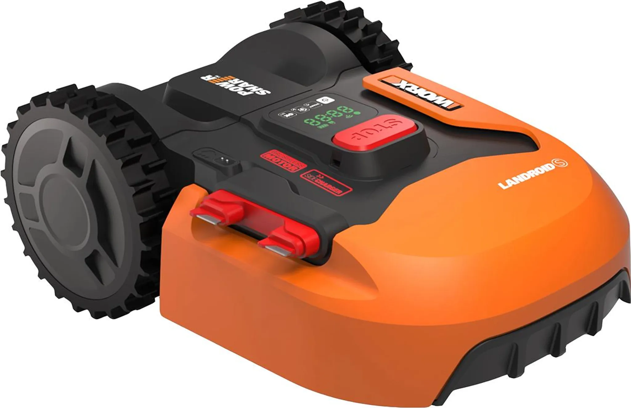 Worx Landroid S400 WR184E Mähroboter orange, für Gärten bis 400 m² Fläche