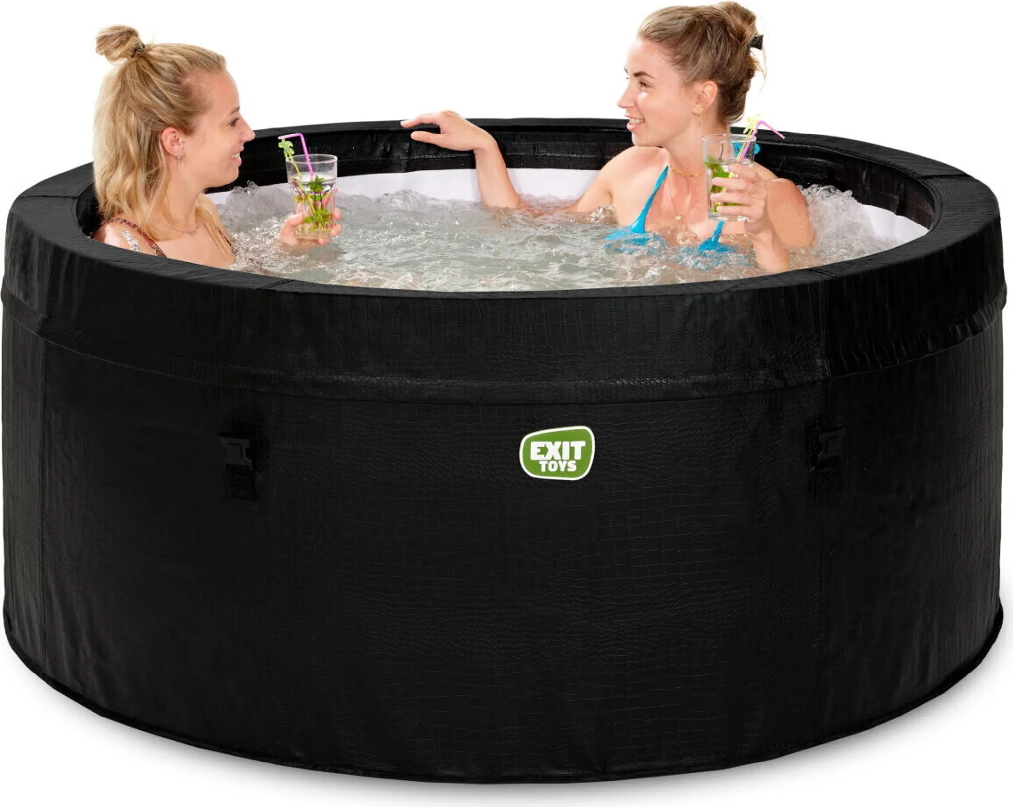 EXIT Leather Premium Whirlpool (2 Personen) - schwarz – Bild 7