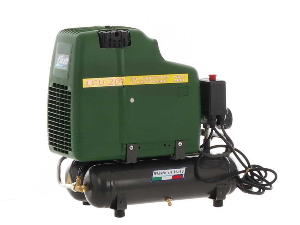 FIAC ECU 201 – Tragbarer, ölfreier Einphasen-Elektroluftkompressor – 1,5-PS-Motor – 6 Liter – Bild 3