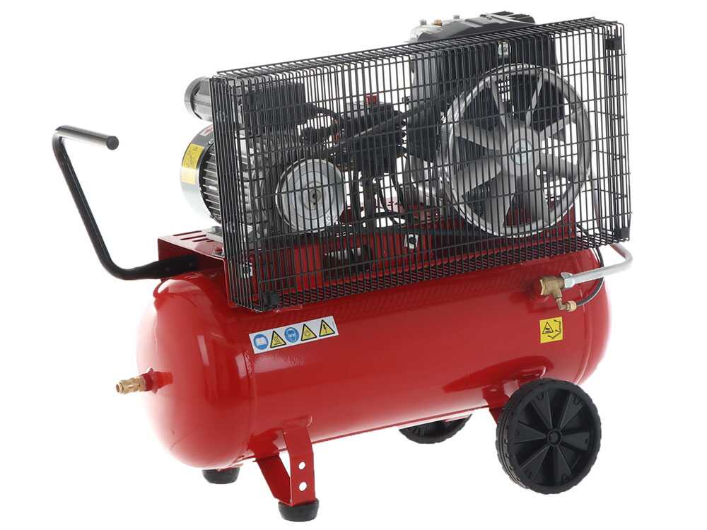 Fini Advanced MK 102-50-2M - Elektrischer Kompressor mit Riemenantrieb - Motor 2 PS - 50 l – Bild 4