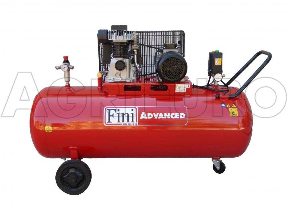 FINI ADVANCED MK 103-200-3 - Elektrischer Kompressor 400V - Riemenantrieb - 3PS – Bild 3