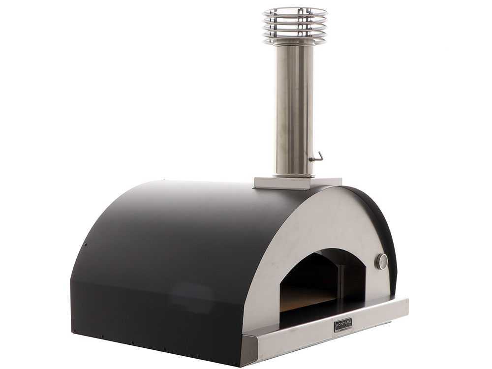 Fontana Mangiafuoco - Holzbackofen - Anthrazit – Bild 3