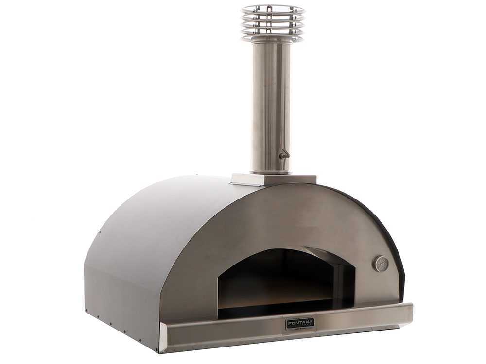 Fontana Mangiafuoco - Holzbackofen - Anthrazit – Bild 4