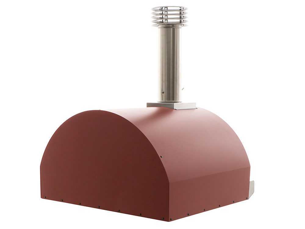 Fontana Mangiafuoco - Holzbackofen - Rot – Bild 2
