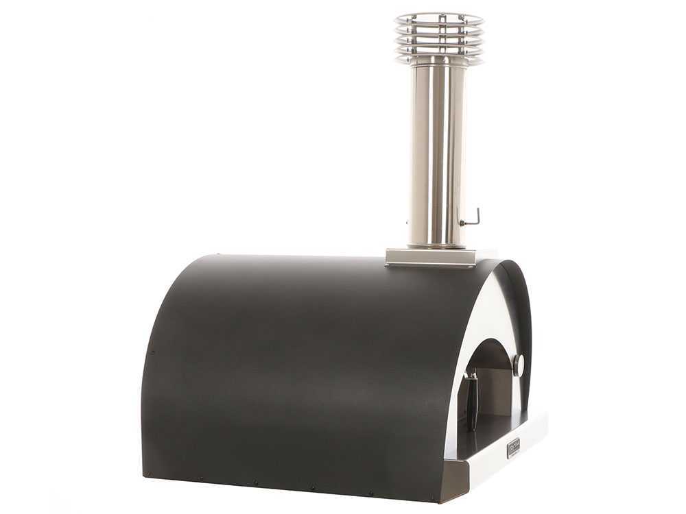 Fontana Margherita - Holzbackofen - Anthrazit – Bild 3