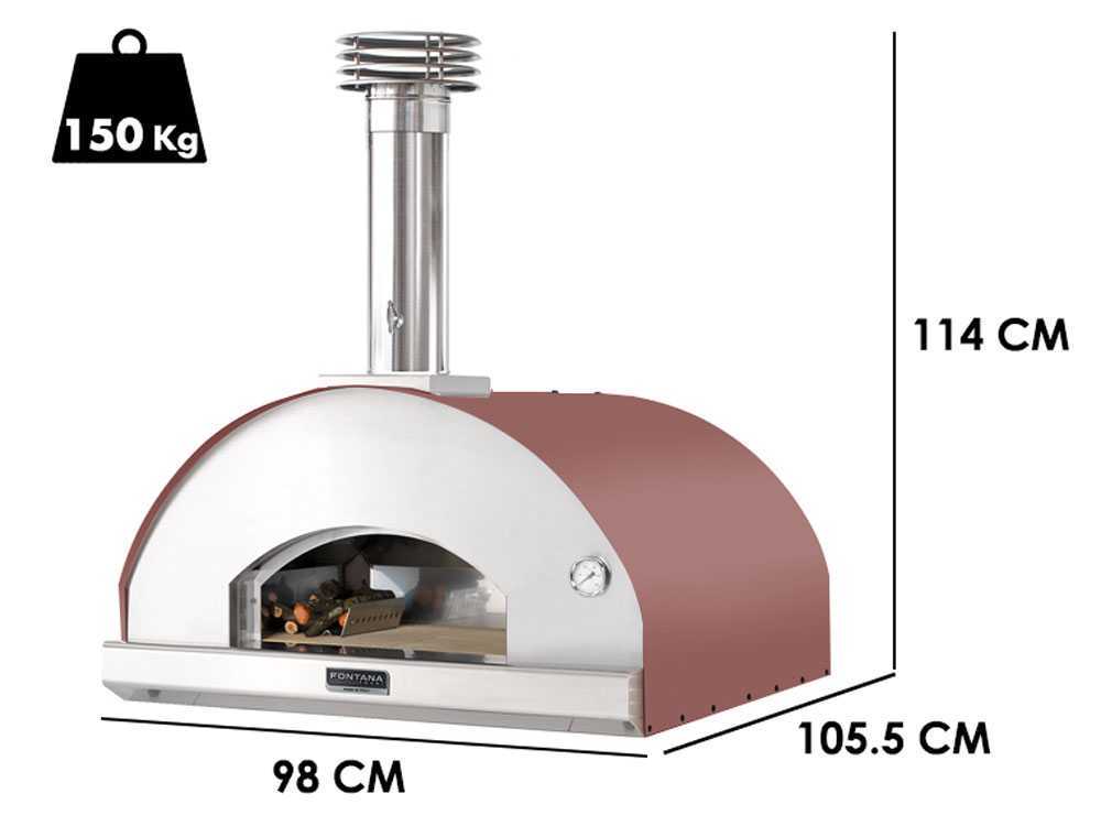 Fontana Marinara - Holzbackofen - Rot