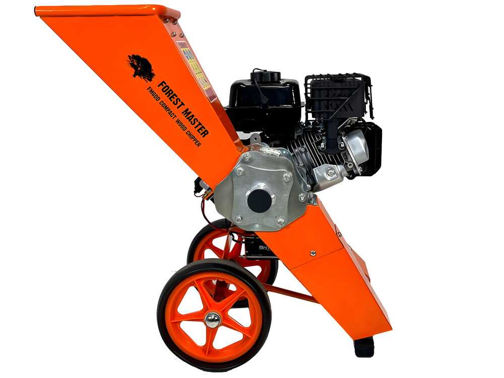 Forest Master FM6DDES-MUL – Benzin-Häcksler – 6-PS-LCT-Benzinmotor – Elektrostart – Bild 4