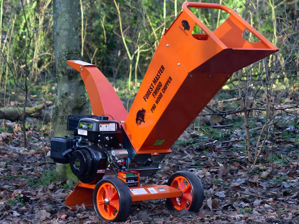 Forest Master FM9DD - Benzin-Häcksler - LCT 9 HP Benzinmotor – Bild 3