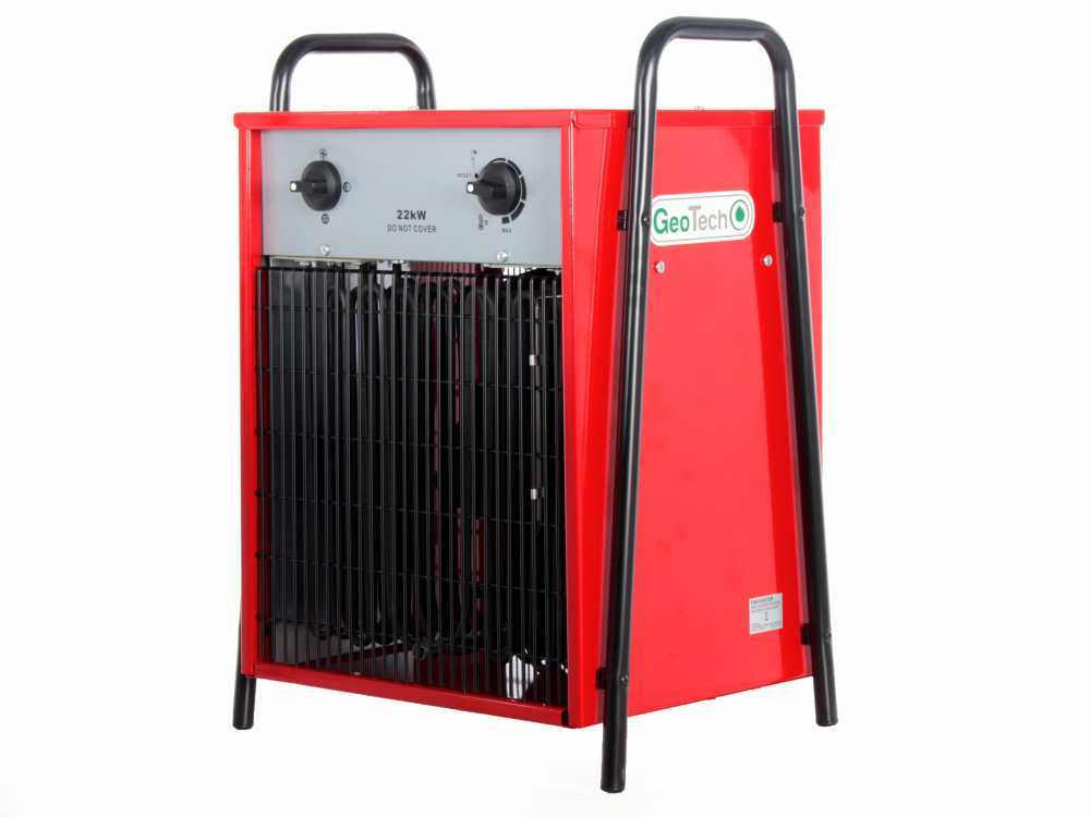 GeoTech EH 2200 T - Elektroheizer mit Gebläse - 22 kW - 400V – Bild 4