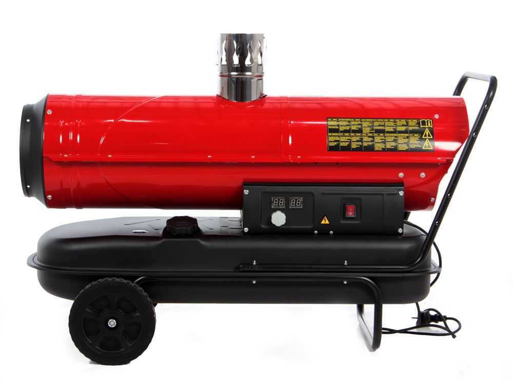 GeoTech IDH 3000 - Diesel Heizgerät - indirekte Heizung - auf Wagen – Bild 4