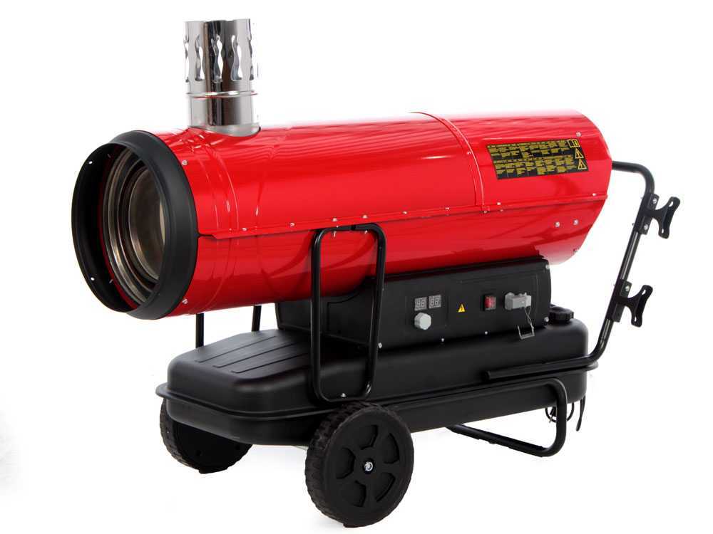 GeoTech IDH 8000 - Diesel Heizgerät - indirekte Heizung - auf Wagen – Bild 4