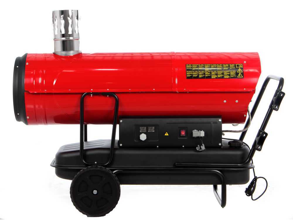 GeoTech IDH 8000 - Diesel Heizgerät - indirekte Heizung - auf Wagen – Bild 3