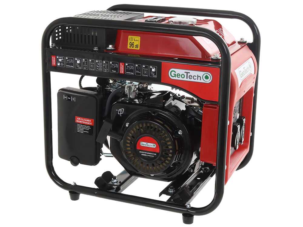 Geotech iG 2500 EVO - Benzin Inverter-Stromerzeuger 2.5 kW - Dauerleistung 2.2 kW - 230V – Bild 3