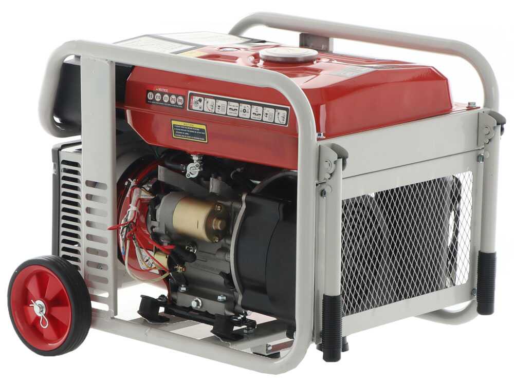 GeoTech iGGP5000ES - Inverter-Stromerzeuger mit Elektrostarter auf Rädern 4 kW - Dauerleistung 3.5 kW - 230V – Bild 3