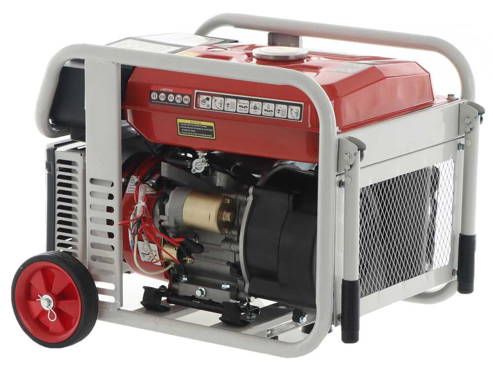 GeoTech iGGP5000ES - Inverter-Stromerzeuger mit Elektrostarter auf Rädern 4 kW - Dauerleistung 3.5 kW - 230V – Bild 4